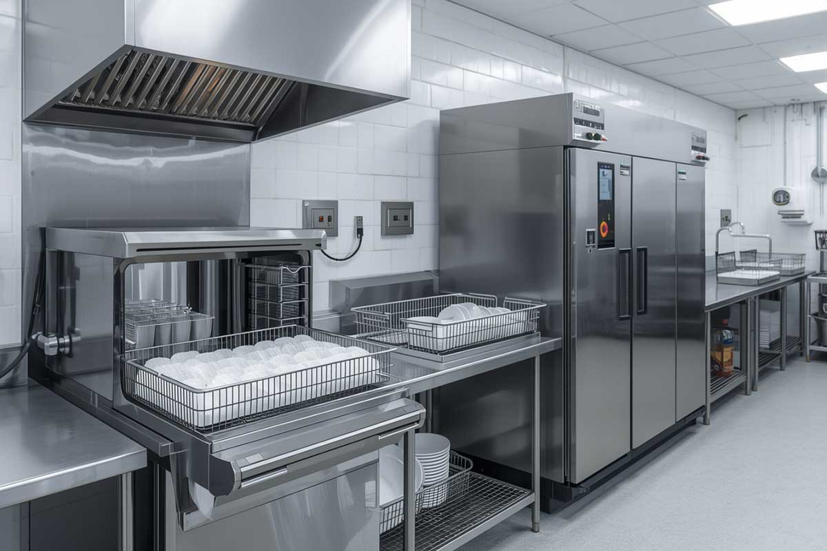 Lavavajillas de cúpula o lavavajillas de arrastre: ¿cuál elegir para tu negocio de hostelería?