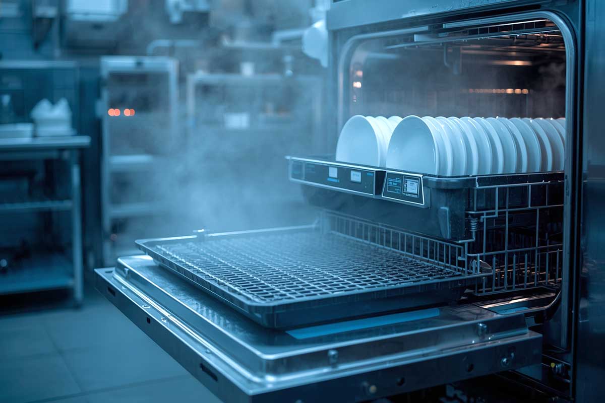 Cómo ahorrar agua y energía con tu lavaplatos industrial